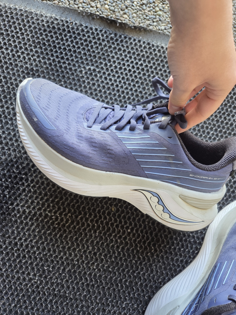 Saucony Women's Blue Running Shoe - Cushioned Support